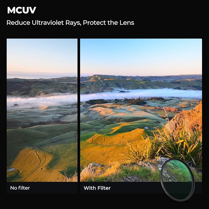 K&F Concept 49mm UV/CPL/ND2-400 Lens Filters Kit-18 Multi-Layer Coatings - Image 3