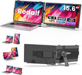 Redalf 15.6" Laptop Screen Extender, FHD 1080P Portable Monitor, Detachable and by Redalf