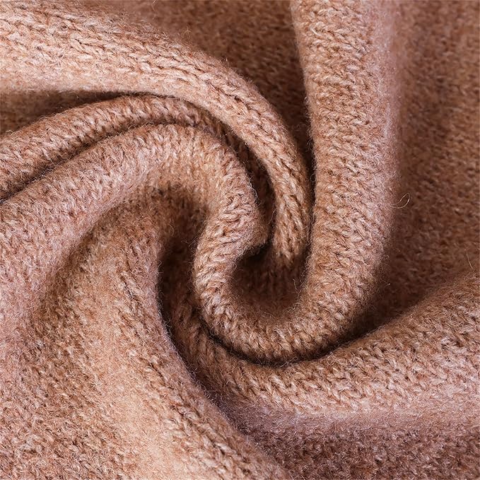 Shawls Wraps Women Triangle Sweater Scarf Warm Wool Blend Pashmina Cape Cold - Image 2