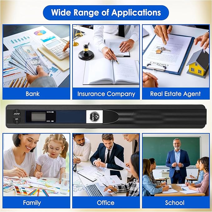 Portable Document Color Photo Scanner - Image 3