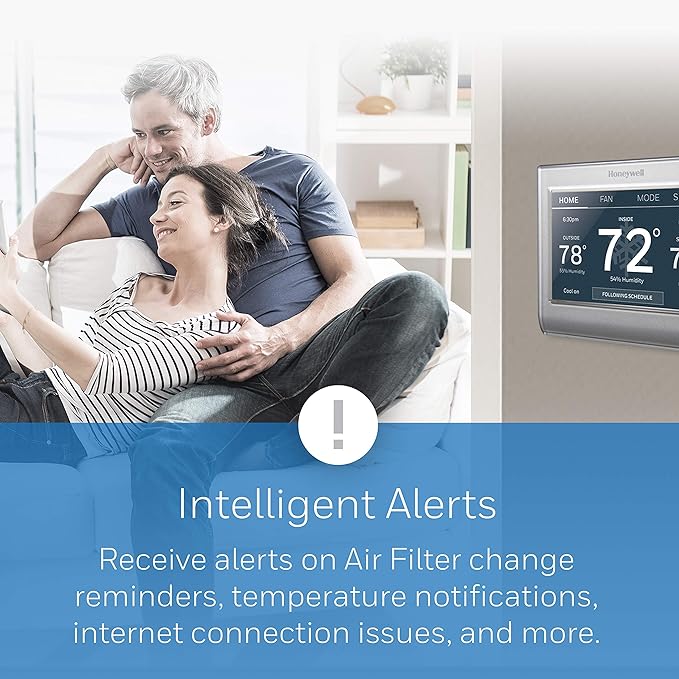 Honeywell Home RTH9585WF1004 Wi-Fi Smart Color Thermostat, 7 Day Programmable - Image 4
