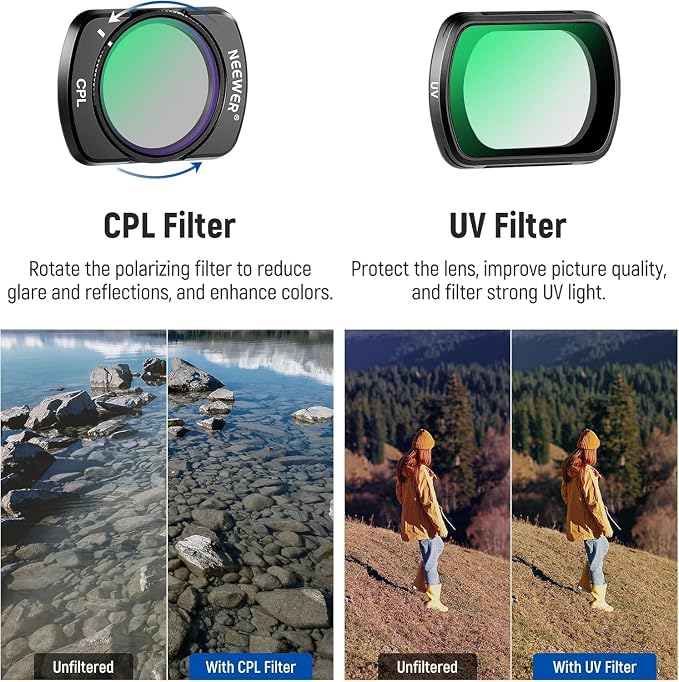 NEEWER Magnetic ND/CPL Filter Set Compatible - Image 6