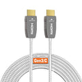 RUIPRO Crystal 8K HDMI Ultra High Speed Latest 2.1b Certified Fiber Optic Cable by RUIPRO-ProfessionalQualityVideoandAudioYouCanSeeandHear