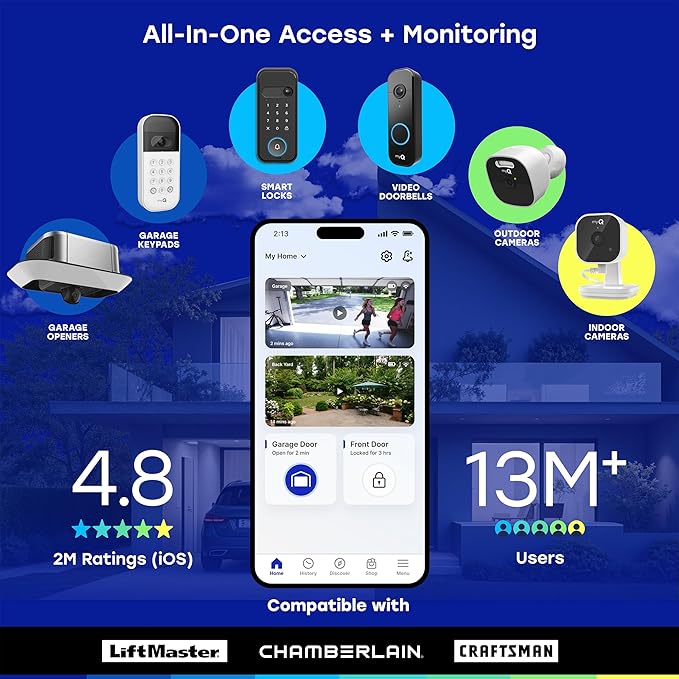 myQ Indoor Plug-in Security Camera Gen 2 – 2K Smart Wi-Fi Camera - Image 8
