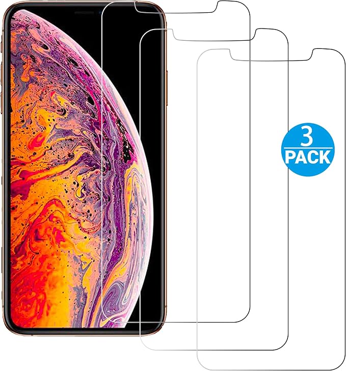 Ailun for Apple iPhone 11 Pro/iPhone Xs/iPhone X Screen Protector, 3 Pack - Image 2