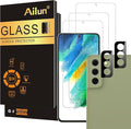 Ailun Glass Screen Protector for Galaxy S21fe 3Pack + 2Pack Camera Lens by Ailun