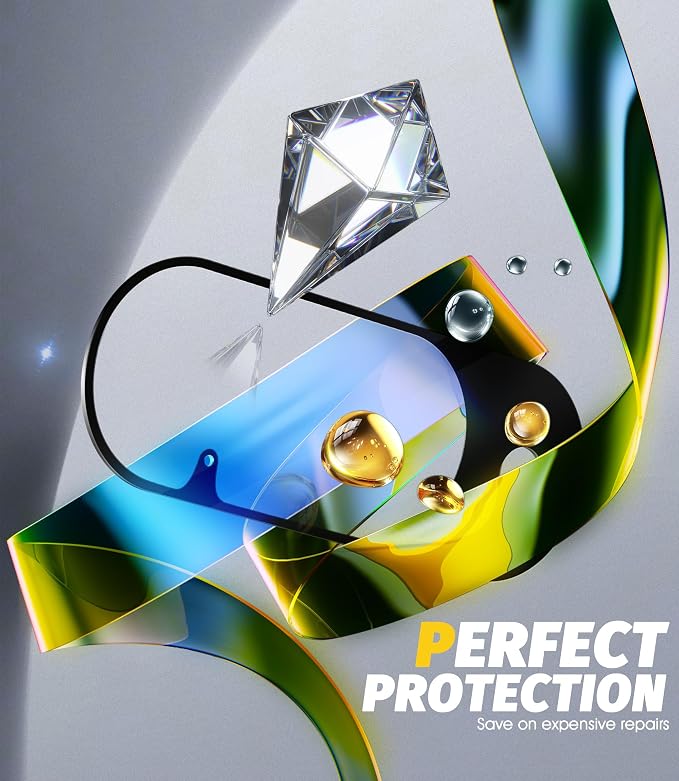 Orzero Camera Lens Protector for Google Pixel 10, Protector de Cámera Tempered - Image 6