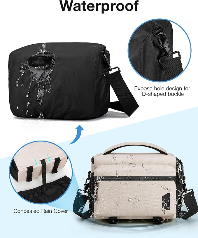BAGSMART Small Camera Sling Bag - Image 5
