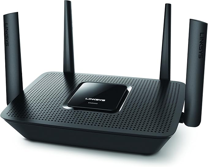 Linksys EA8300 Max-Stream: AC2200 Tri-Band Wi-Fi Router by Linksys