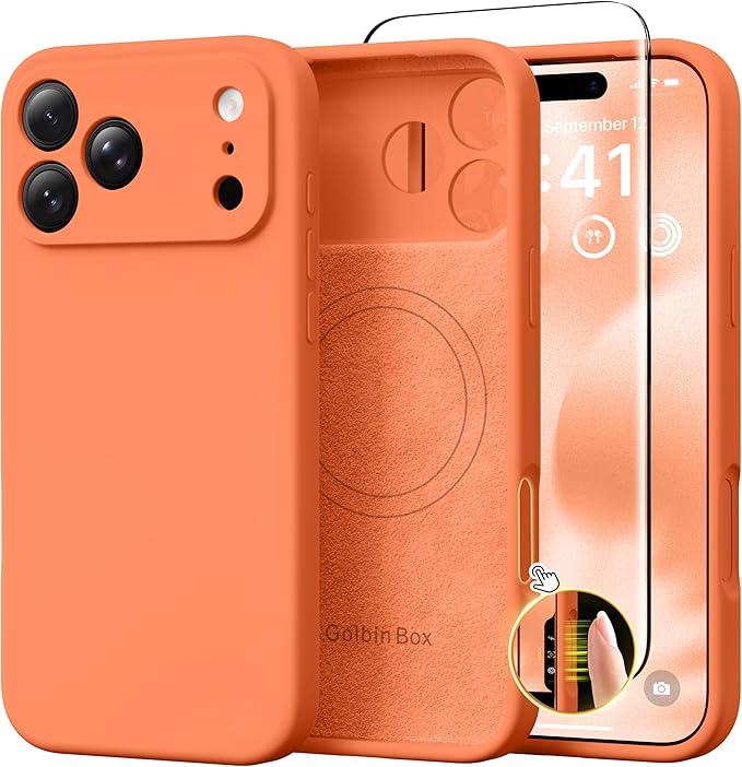 GolbinBox Magnetic for iPhone 17 Pro Case, Compatible by GolbinBox