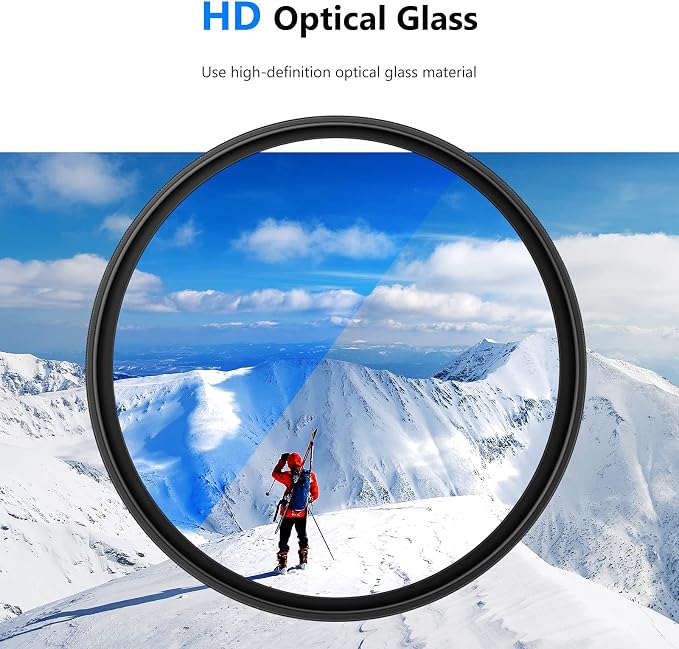 NEEWER 82mm MRC UV Protection Filter 30 Layers Nano Multi-Resistant Coatings/HD - Image 5