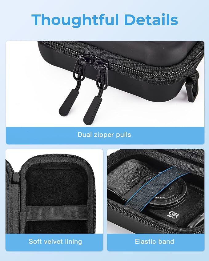 BAGSMART Digital Camera Case, Waterproof & Protective Small Camera Bag - Image 6