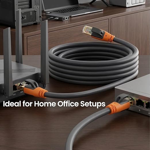 Cat 8 Ethernet Cable 40ft, High Speed LAN Cables 40Gbps 2000MHz Shielded - Image 11