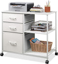 DEVAISE 3 Drawer Mobile File Cabinet, Rolling Printer Stand by DEVAISE