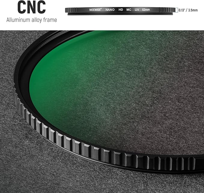 Neewer NEEWER 62mm MC UV Protection Filter 24 Layer Multi Resistant Nano - Image 7