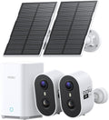 aosu Solar Security Cameras Wireless Outdoor, 2K HD Home Security Camera System by AOSUSecurityOffical