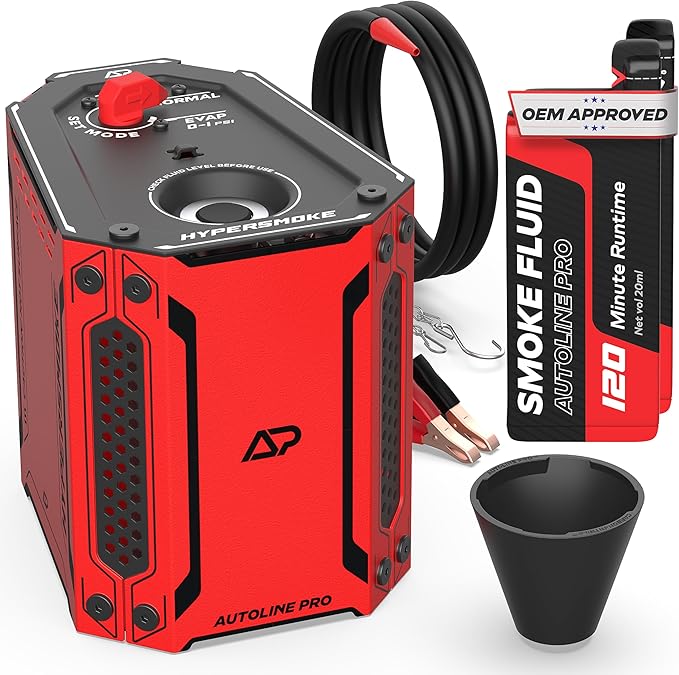 AutoLine Pro HyperSmoke™ Automotive Smoke Machine EVAP Vacuum Leak Tester – by AutoLinePro