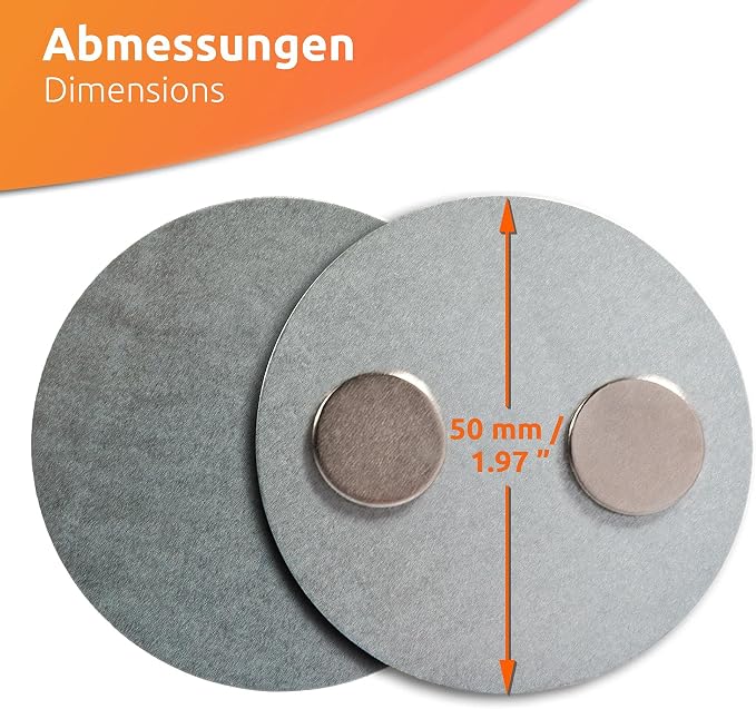 ECENCE Magnetic Smoke Detector Installation Tool 20pcs Magnetic Adhesive Pads - Image 5
