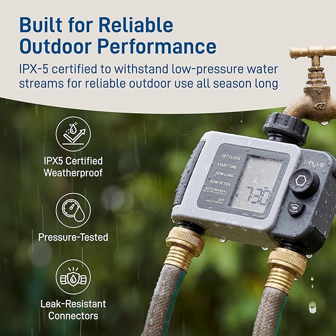 Orbit 24637 B-hyve XD 2-Port Smart Hose Watering Timer - Image 7