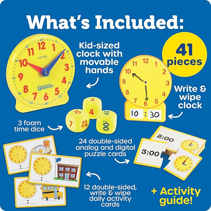 Learning Resources Time Activity Set - Image 6