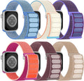 6 Pack Sport Nylon Loop Band Compatible by Honeystraper