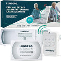 Lunderg Wireless Early Alert Bed & Chair Alarm Set by LUNDERG