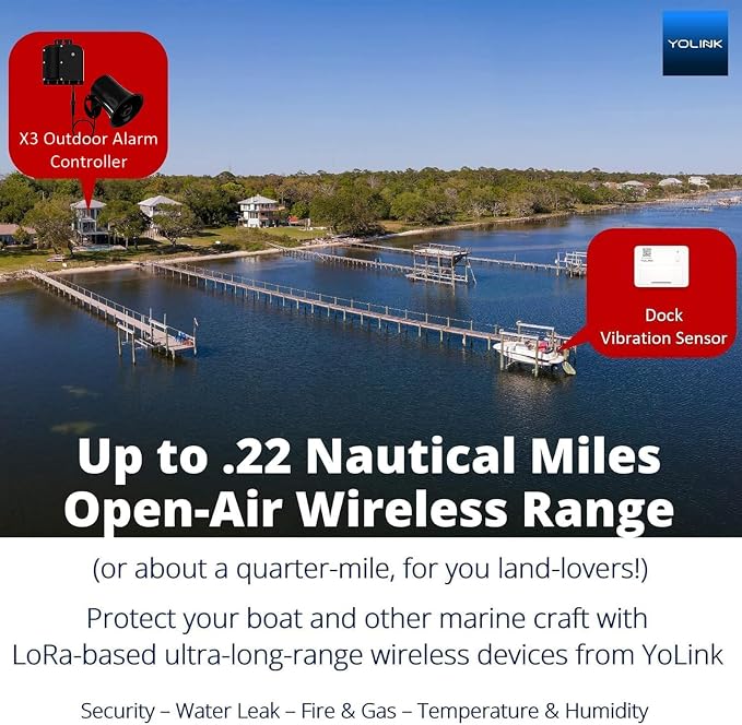 YoLink X3 Version Outdoor Alarm Controller, Ruggedized Battery-Powered - Image 6