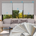 SmartWings Fabric Samples for Motorized Blackout Shades Blinds Fabric Sample by SmartWings