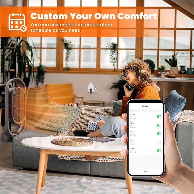 New Generation! Briidea Smart WiFi Temperature Control Outlet Compatible - Image 5