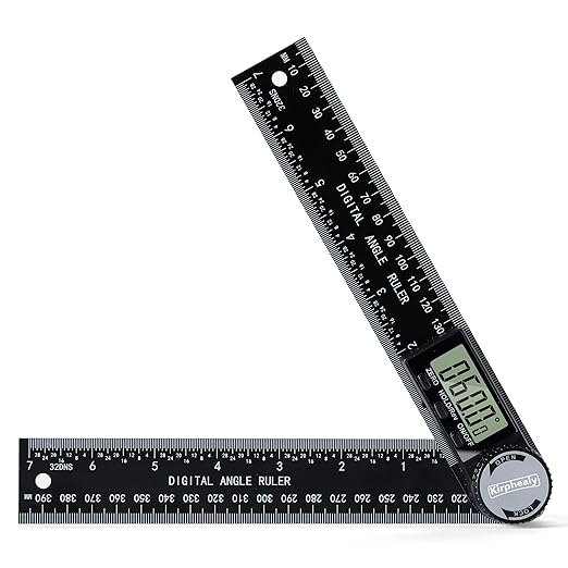 Digital Angle Finder Protractor, 7inch 200mm Angle Gauge Professional Measuring by Unknown