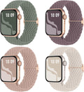4 Pack Braided Stretchy Bands Compatible by Suitisbest