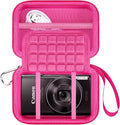 Lacdo Camera Carrying Case for Canon PowerShot ELPH 360/200/185/180/190/350 by Lacdo