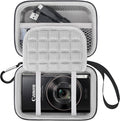 Lacdo Camera Carrying Case for Canon PowerShot ELPH 360/200/185/180/190/350 by Lacdo
