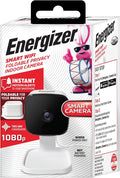Energizer Smart Wi-Fi Indoor Security Camera, 1080P Full HD by Energizer
