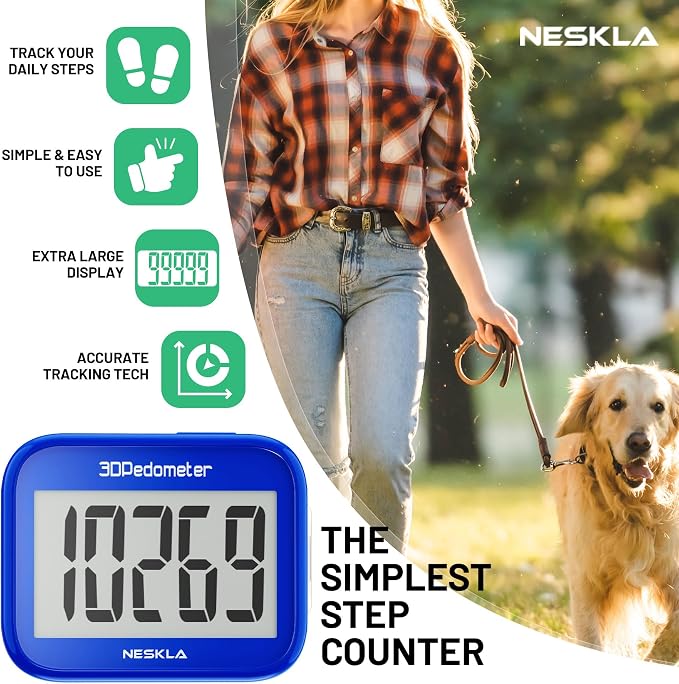 3D Pedometer for Walking, Simple Step Counter - Image 2