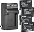 Kastar 4-Pack DMW-BCG10 Battery + AC Wall Charger Replacement by Kastar