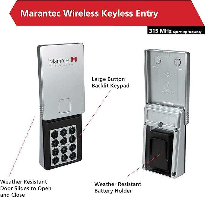 Marantec Wireless Keyless Entry System - Image 7