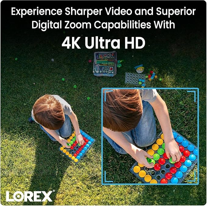 Lorex 4K 8MP IP Wired Dual-Lens Add-On Outdoor Security Camera | Smart Security - Image 4