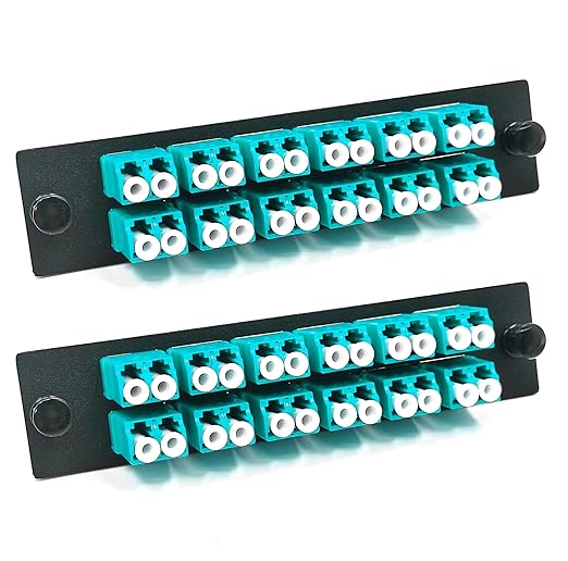 12 Duplex LC/OM3 Fiber Patch Panel by Duogaliaopticalfiberproduct