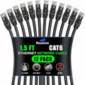 Maximm Cat 6 Ethernet Cable 1.5 ft by MaximmCable