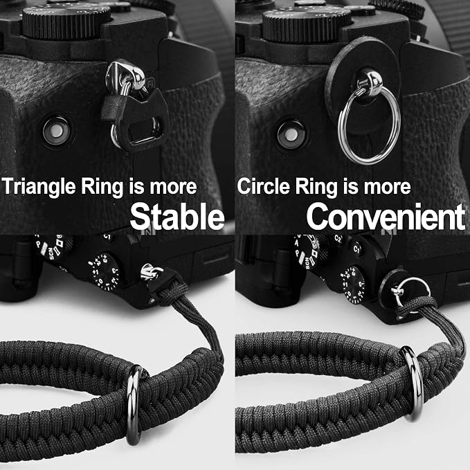 AQAREA Wrist Strap for DSLR/Mirrorless Camera, Quick Release Hand Strap - Image 8