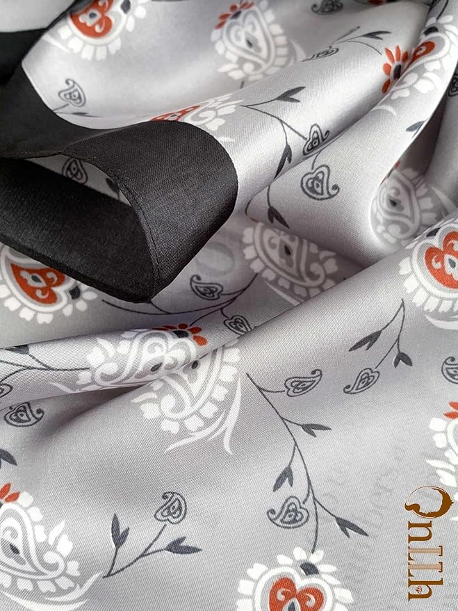 Silky Scarf for Women Lightweight Satin Bandanas Neck Hair Wrap For Sleeping - Image 6