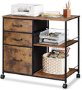 DEVAISE 3 Drawer Mobile File Cabinet, Rolling Printer Stand by DEVAISE
