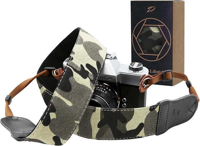 Padwa Lifestyle Camouflage Camera Strap by PadwaLifestyleCameraStrap