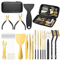 3D Printer Tool Kit, Premium Black & Gold 40-Piece 3D Printing Tool Set by MAYJOY