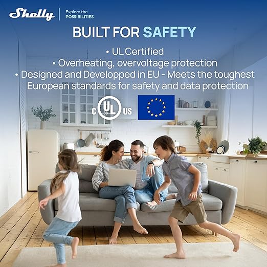 Shelly Smart Plug UL, Matter Outlet - Image 5