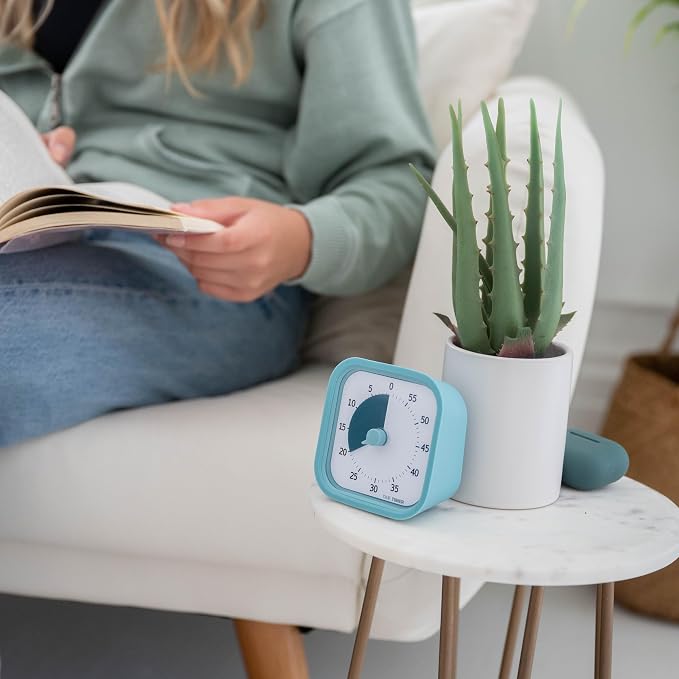 Time Timer MOD 60-Minute Visual Timer, Home Edition, Silent Operation, Study - Image 7