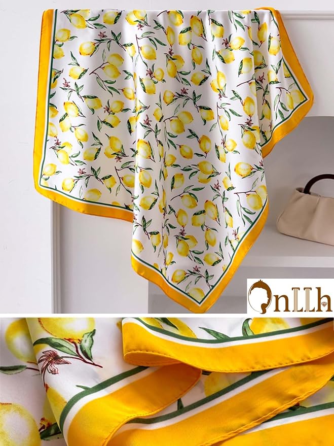 Silky Scarf for Women Lightweight Satin Bandanas Neck Hair Wrap For Sleeping - Image 4