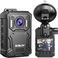 BOBLOV KJ23Pro 2K Body Camera, 128GB Body Worn Camera by BOBLOV