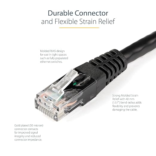 StarTech 1ft CAT6 Ethernet Cable - Image 3